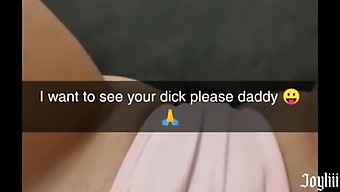 Snapchat Sexting With My Friend'S Father Results In An Explosive Climax - Joyliii